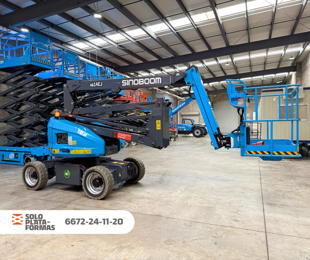 Sinoboom AB14EJ 2024 Demo 85 hrs - 12