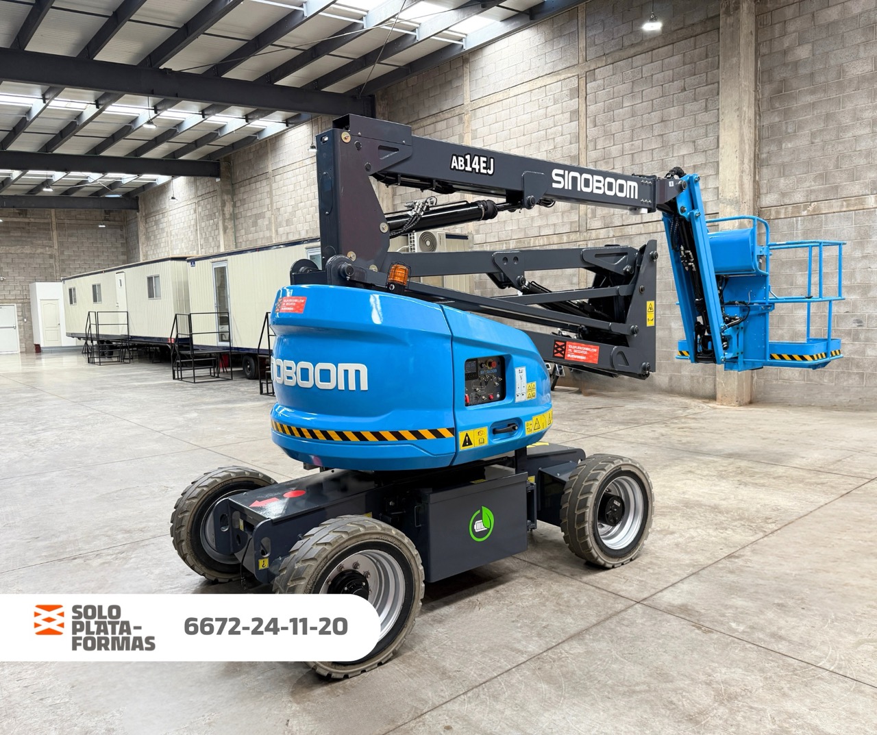 Sinoboom AB14EJ 2024 Demo 85 hrs - 14