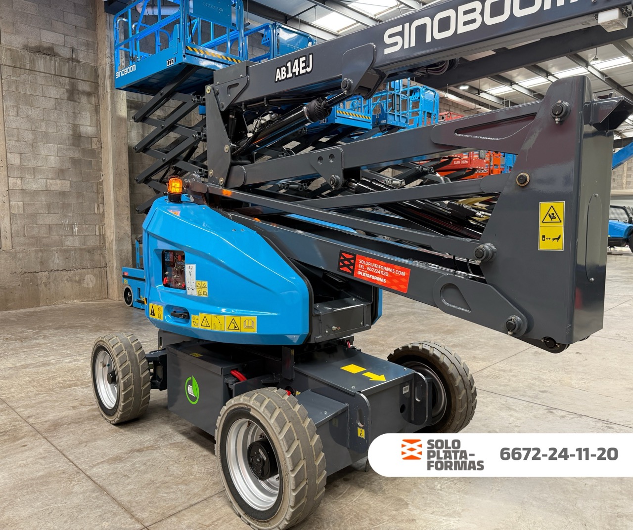 Sinoboom AB14EJ 2024 Demo 85 hrs - 15