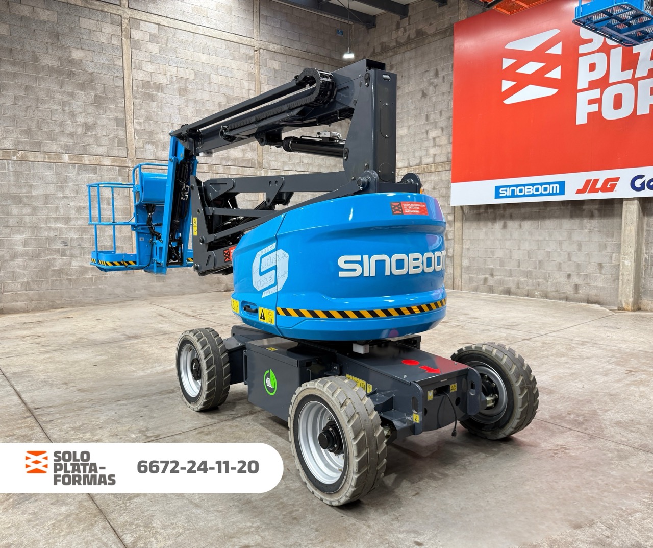 Sinoboom AB14EJ 2024 Demo 85 hrs - 8