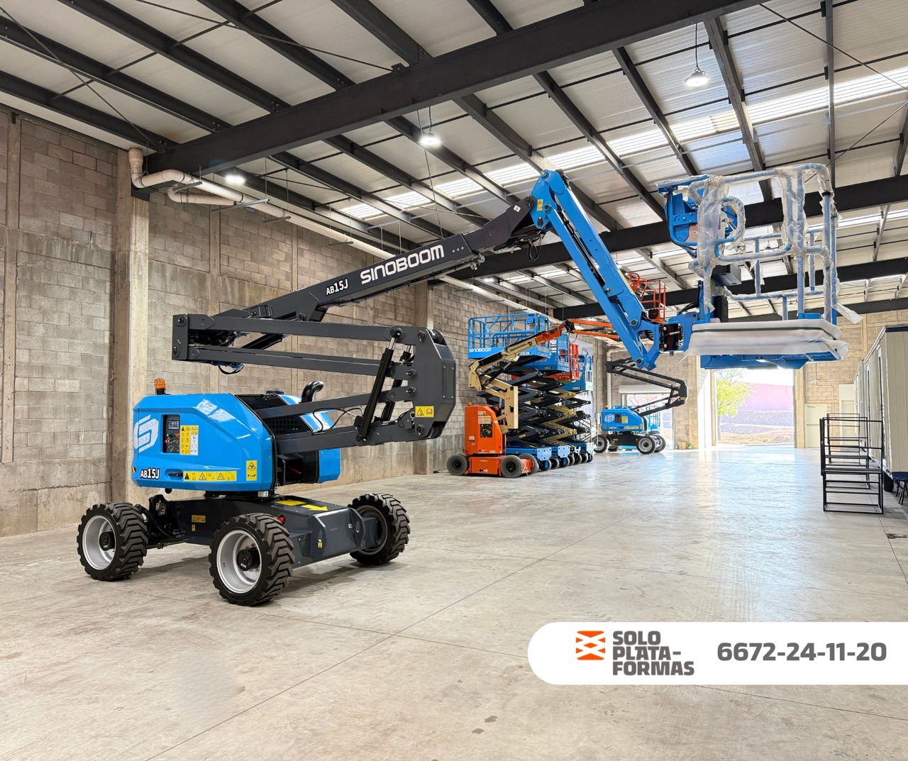 Sinoboom Diesel 4x4 45 pies Añ0 2020 2,000 hrs - 11