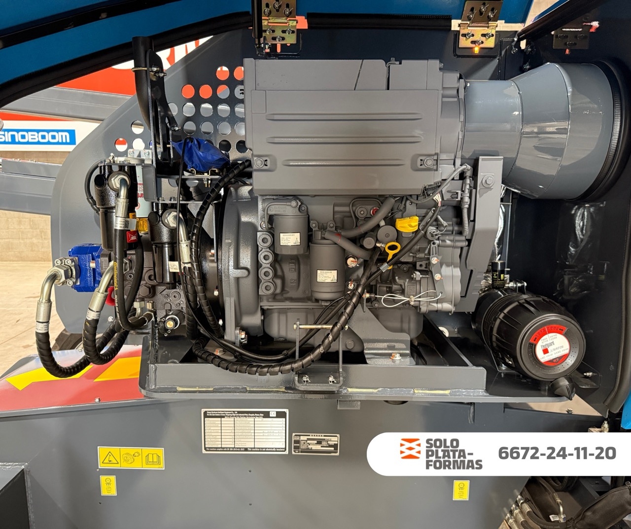 Sinoboom Diesel 4x4 45 pies Añ0 2020 2,000 hrs - 17