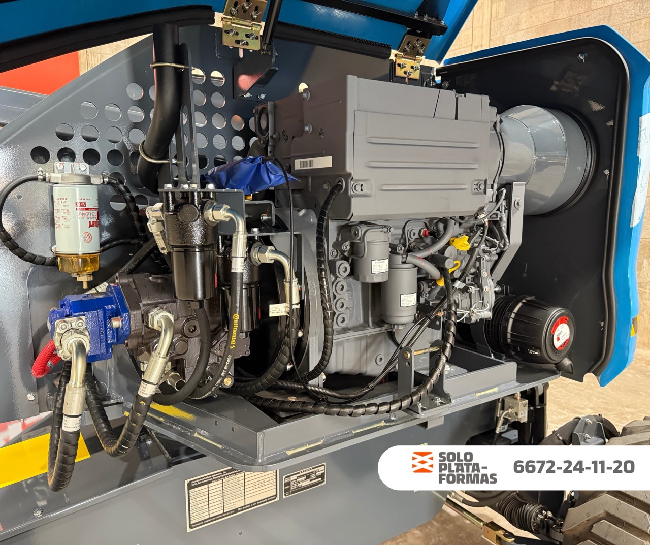 Sinoboom Diesel 4x4 45 pies Añ0 2020 2,000 hrs - 18