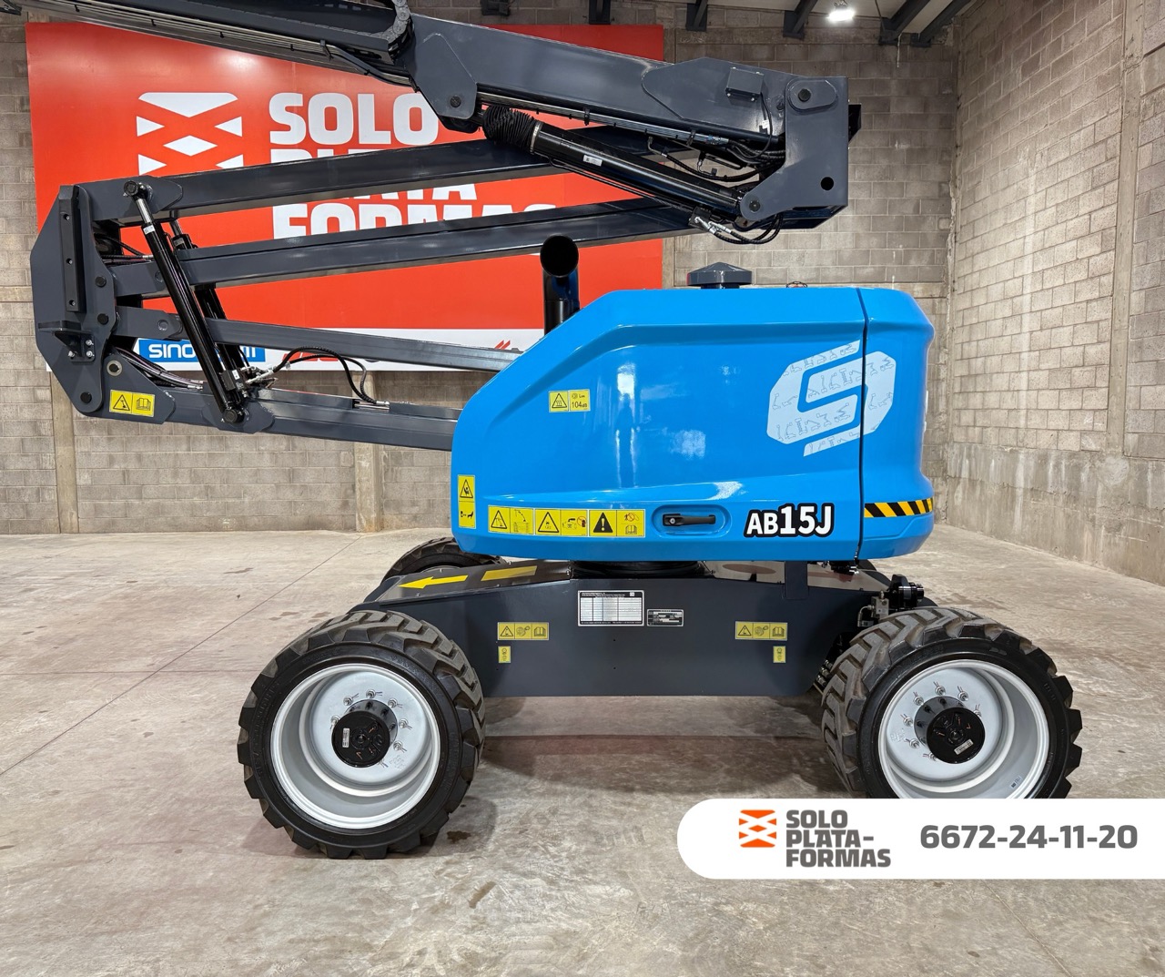 Sinoboom Diesel 4x4 45 pies Añ0 2020 2,000 hrs - 19