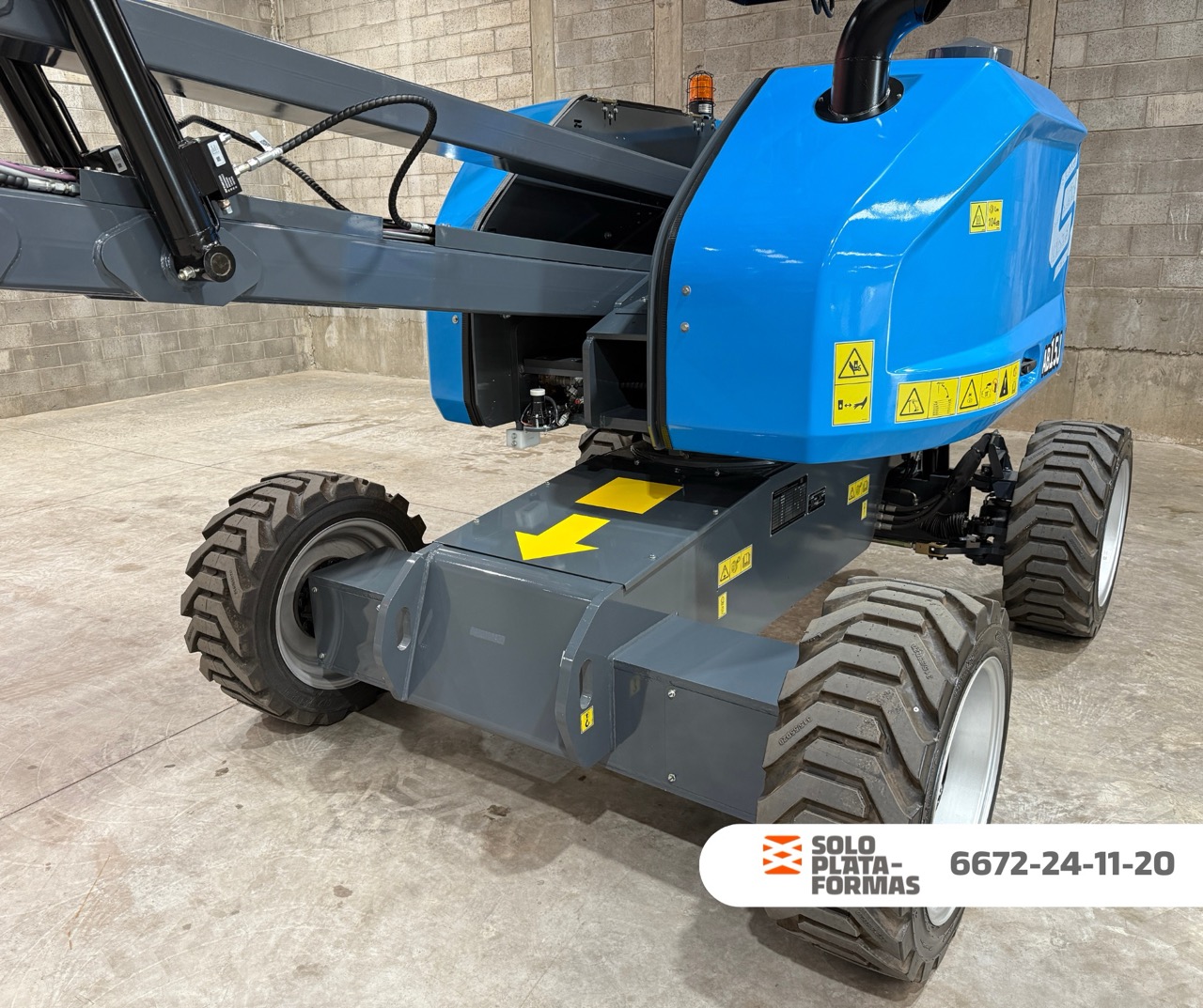 Sinoboom Diesel 4x4 45 pies Añ0 2020 2,000 hrs - 20