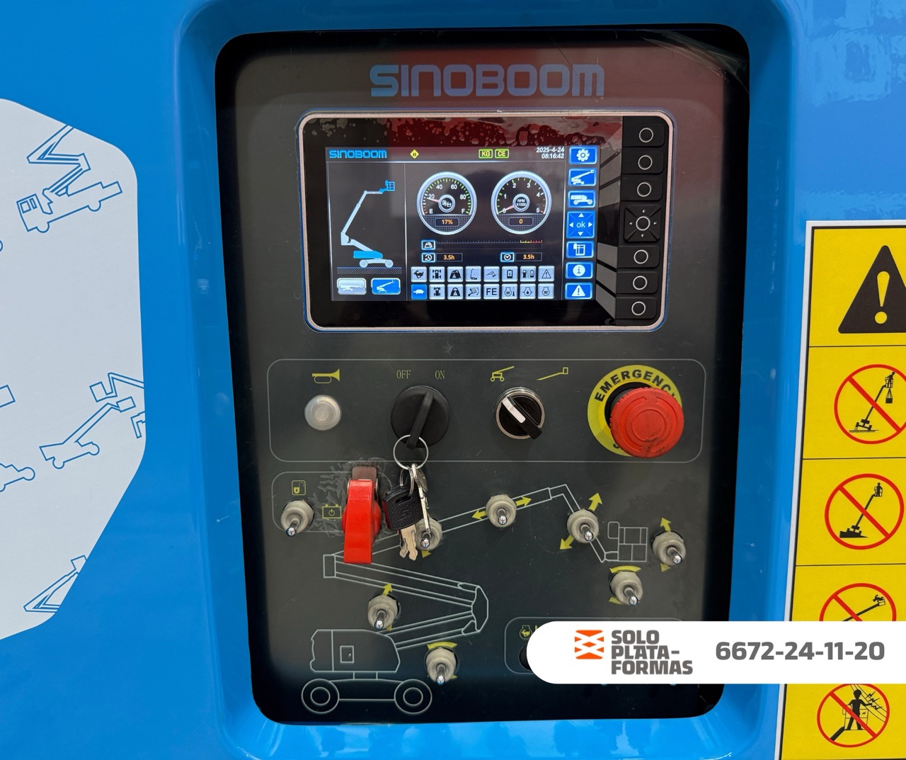 Sinoboom Diesel 4x4 45 pies Añ0 2020 2,000 hrs - 21