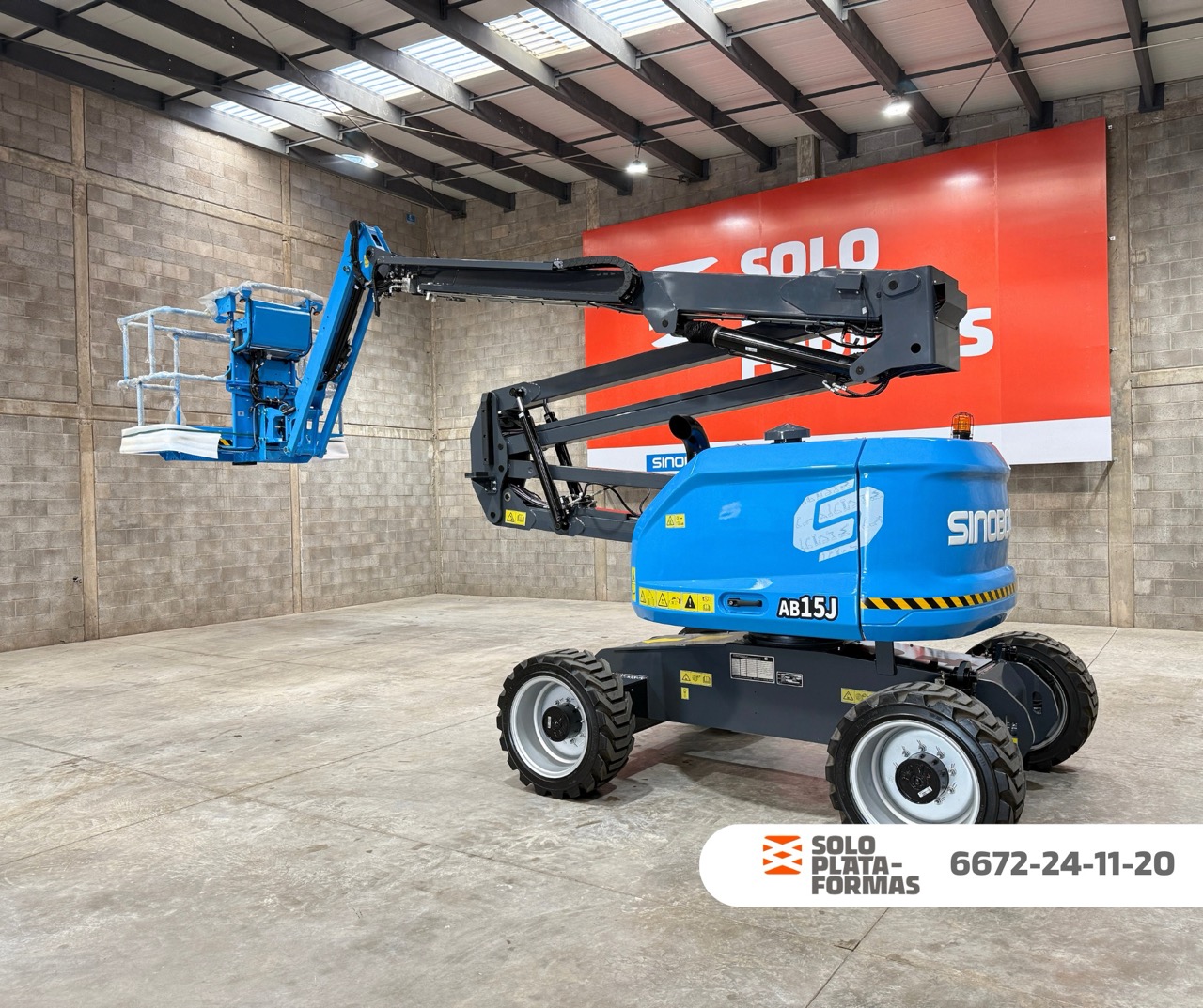 Sinoboom Diesel 4x4 45 pies Añ0 2020 2,000 hrs - 5