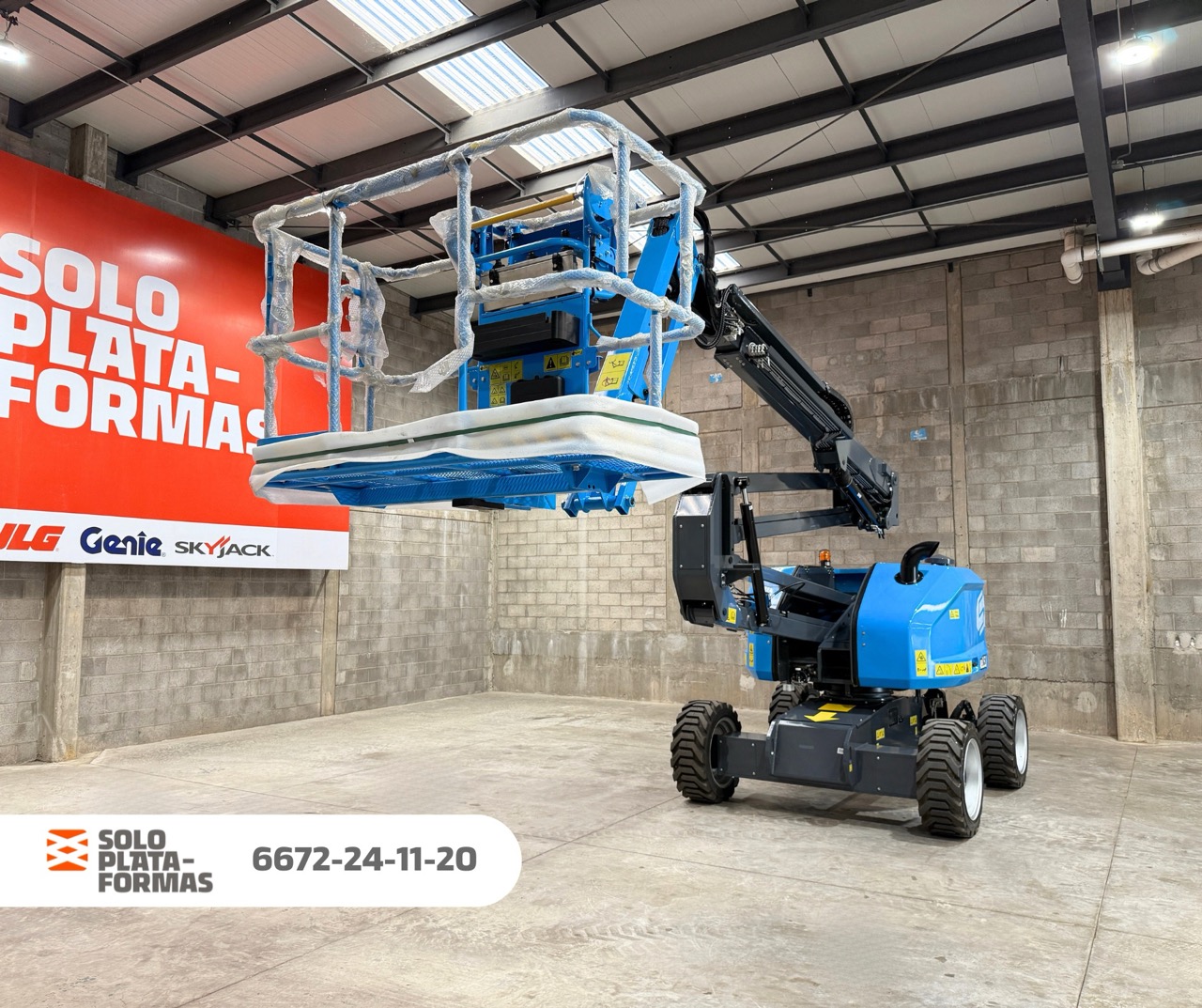 Sinoboom Diesel 4x4 45 pies Añ0 2020 2,000 hrs - 7