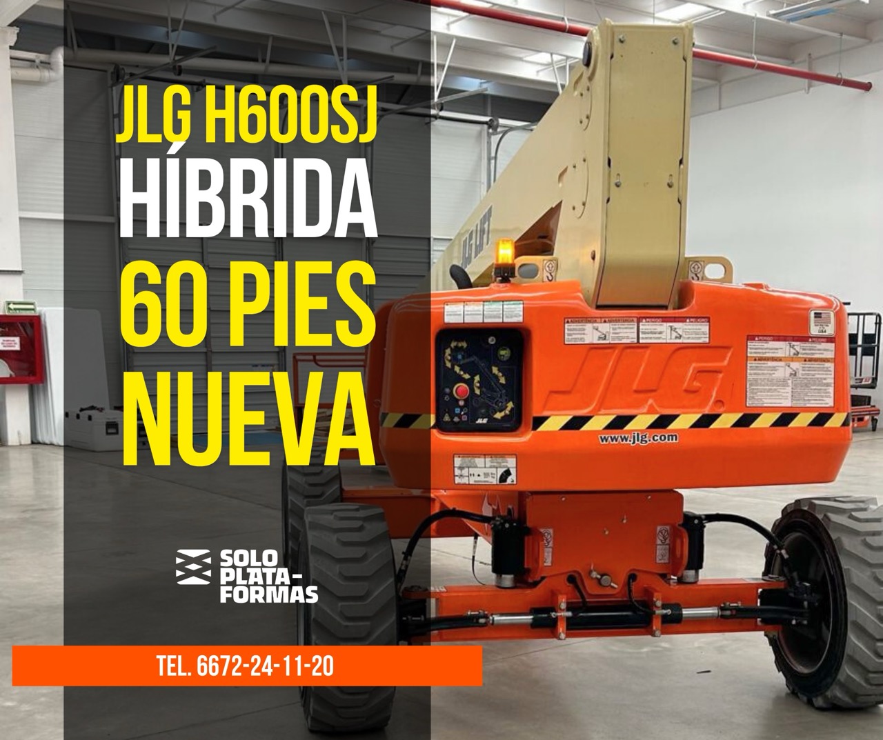 JLG H600SJ Hibrida Nueva - 1