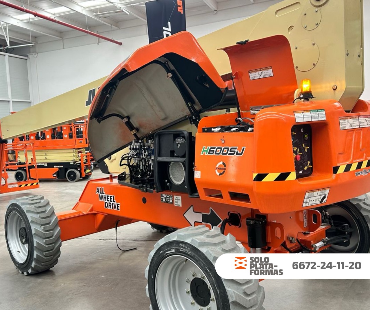 JLG H600SJ Hibrida Nueva - 4
