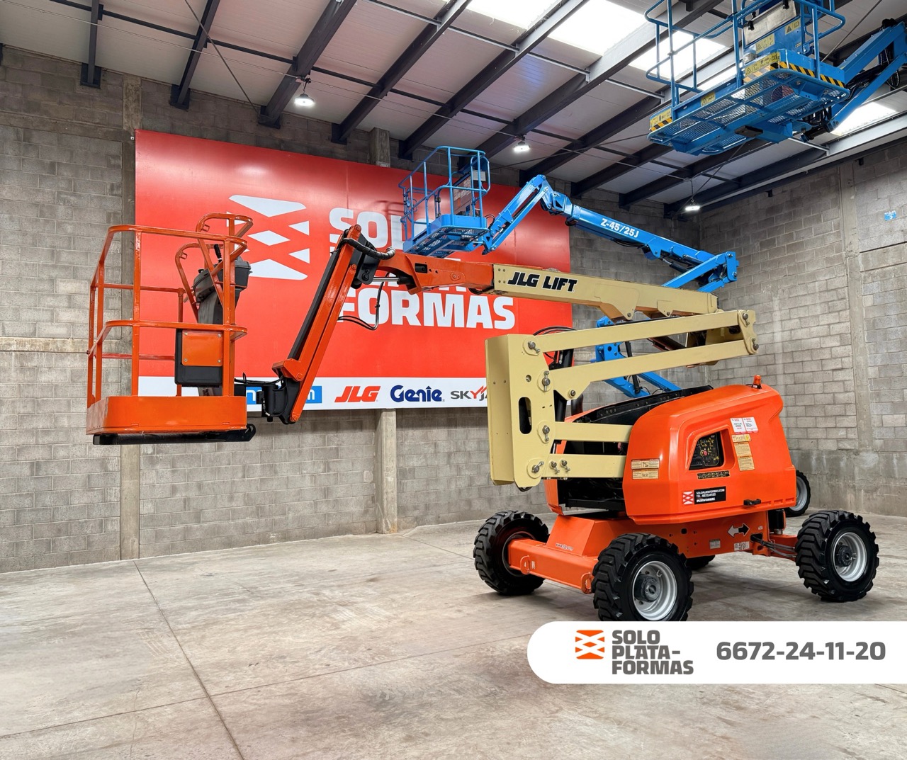 Copia de Copia de JLG 450AJ 2019 Bodega - 4