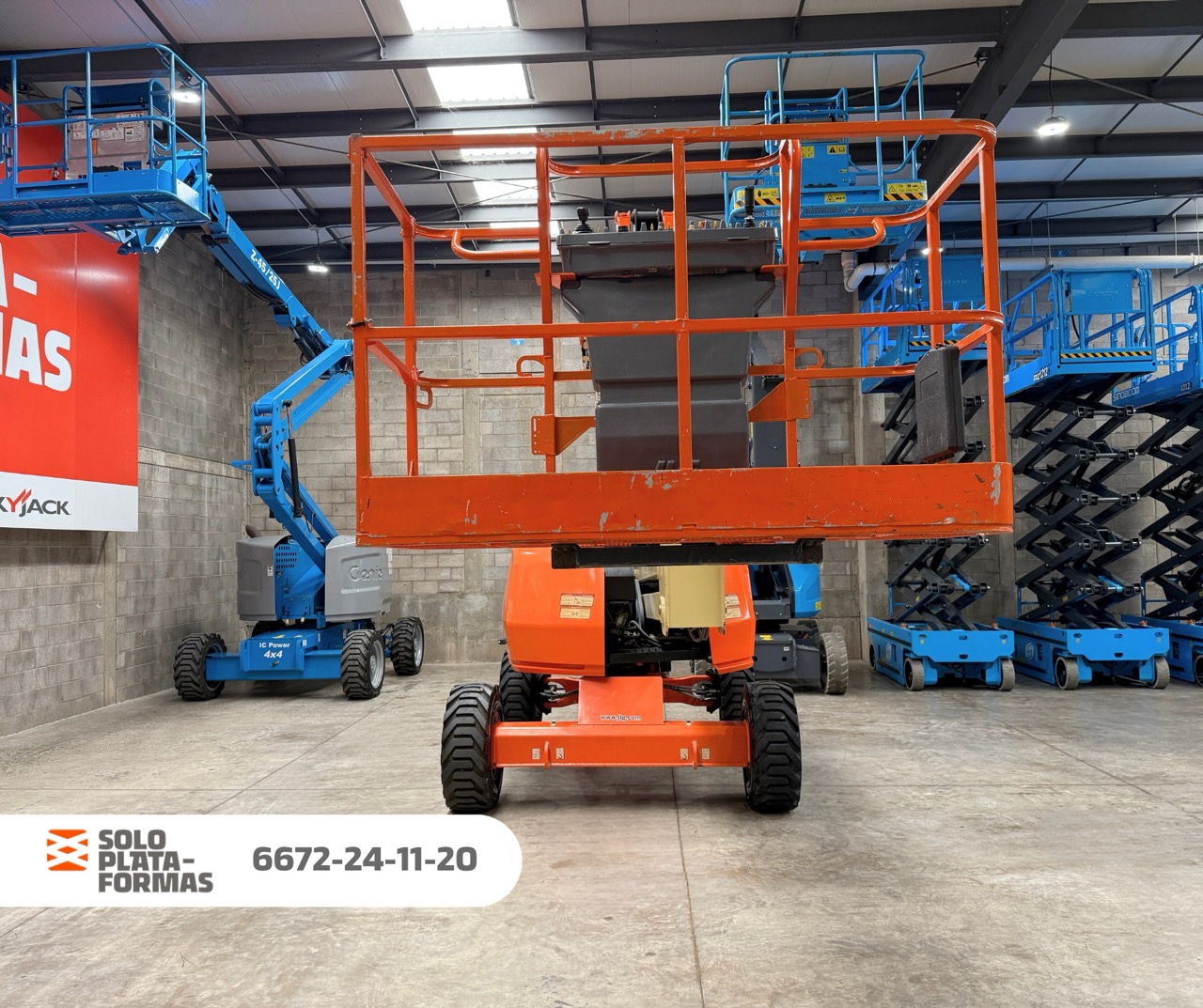 Copia de Copia de JLG 450AJ 2019 Bodega - 9