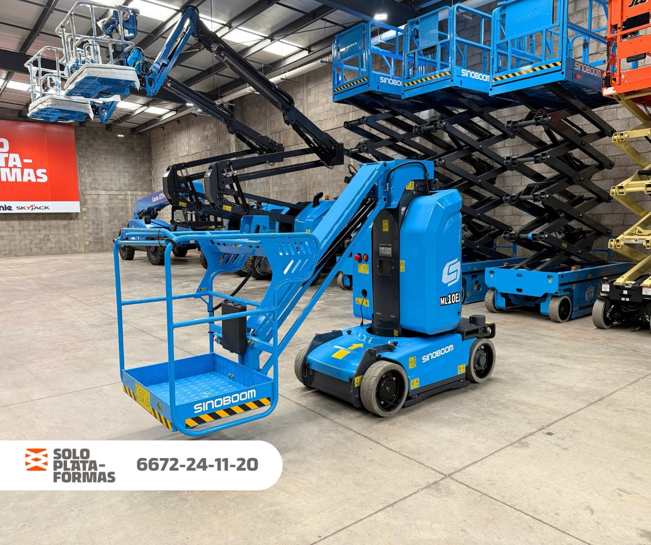 Copia de Sinoboom Diesel 4x4 45 pies Añ0 2020 2,000 hrs - 7