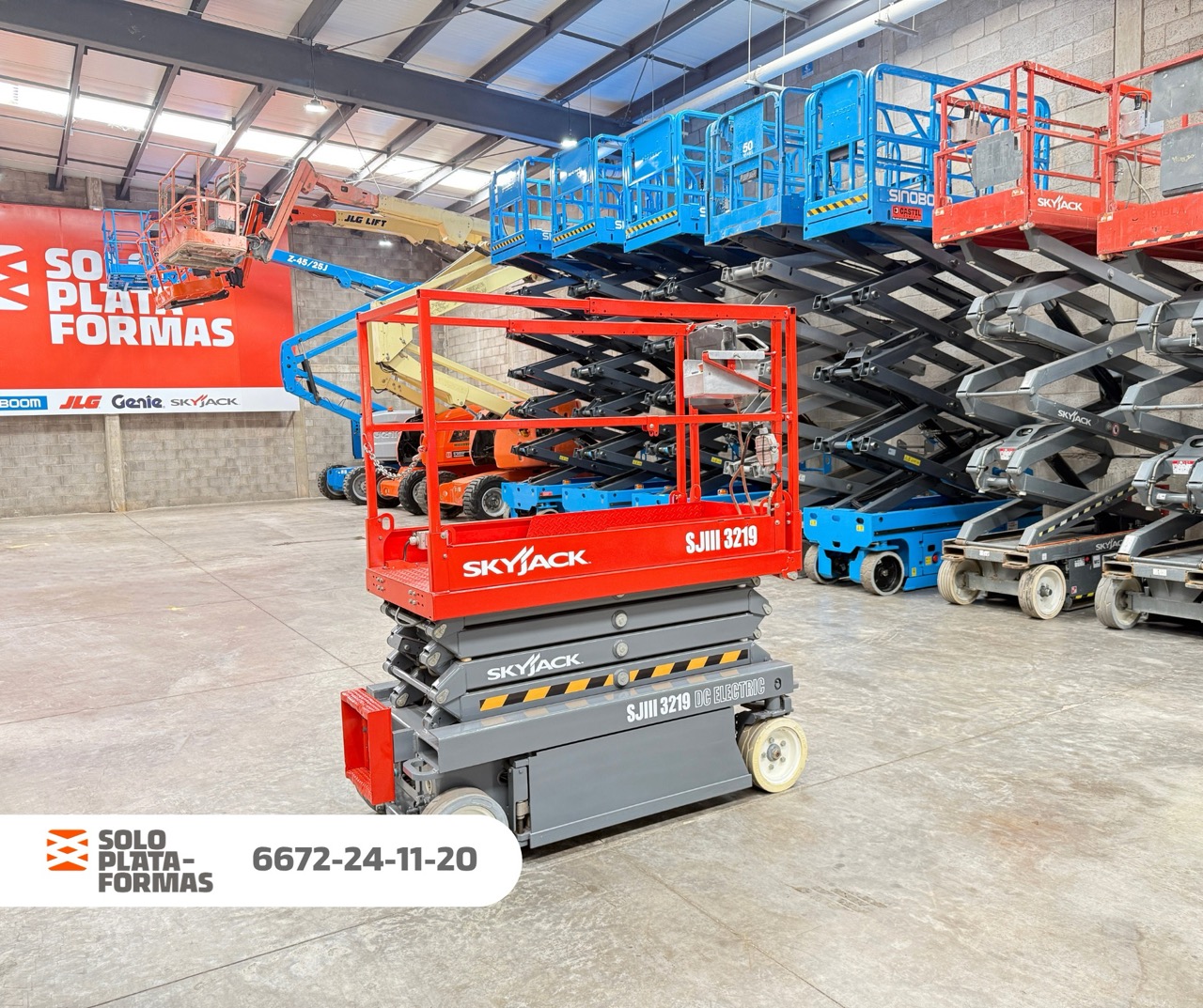 Skyjack 3219 en venta soloplataformas.com