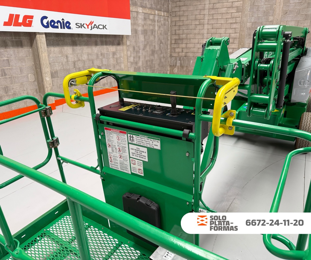 Genie Z-45 2017. Verde - 23